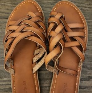 Maurices Braided Strap Sandal